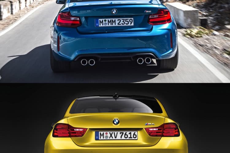 BMW M2 vs. BMW M4 – Exhaust Sound Battle