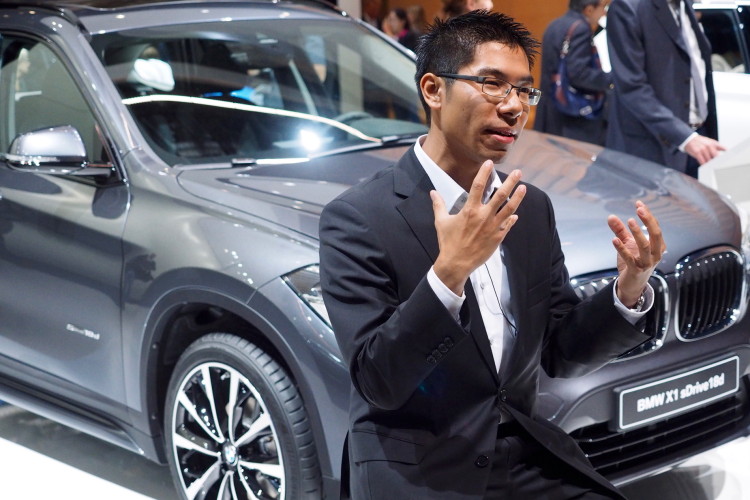 Video interview with Calvin Luk, BMW X1 Exterior Designer