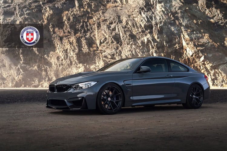 Grigio Medio BMW M4 with HRE P101 Wheels