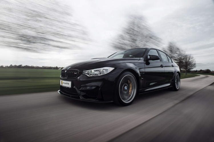 Sapphire Black BMW M3 gets tuned by Mulgari Automotive