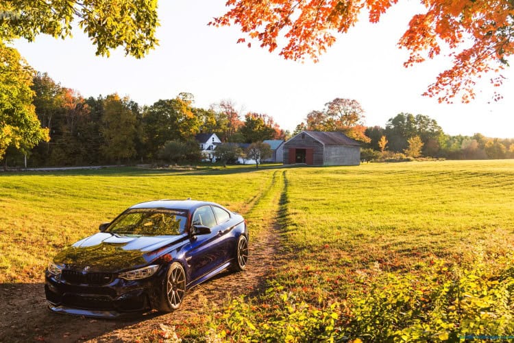 Turner Motorsport M4 in BMW Individual Tanzanite Blue Metallic
