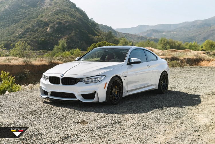 Alpine White BMW M4 Featuring A Vorsteiner Aero-images-4