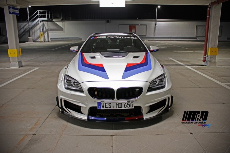 BMW 650i By M&D gets GT3 bodykit