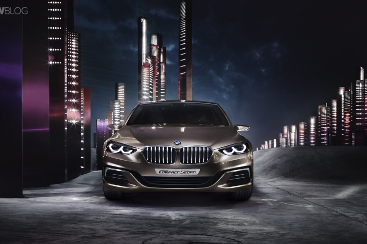 World Premiere: BMW Concept Compact Sedan – Future 2 Series Sedan