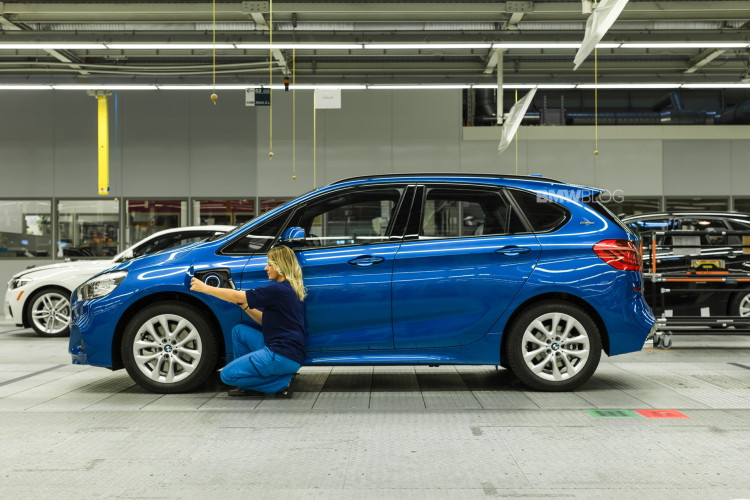 BMW 225xe Active Tourer kicks off production in Leipzig