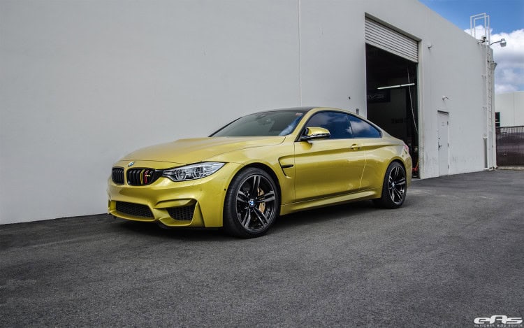 Austin Yellow BMW F82 M4