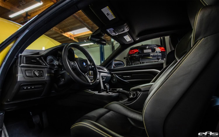 Austin Yellow BMW F82 M4