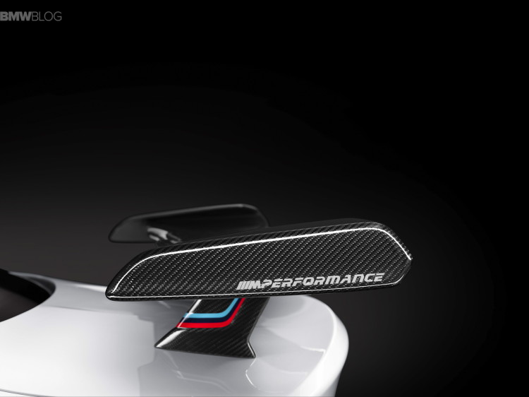 BMW M4 through-flow high trunk spoiler-SEMA-6