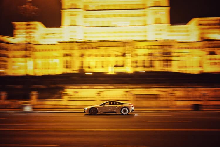 BMW i3 and i8 photoshoot in Bucharest, Romania