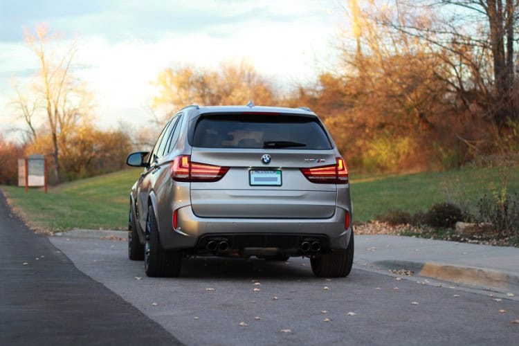 F85 BMW X5M in Donington Grey gets a carbon fiber treatment