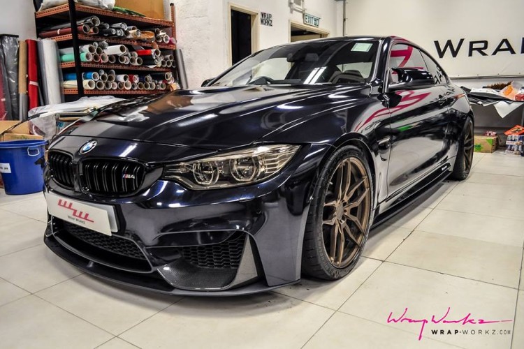 Beautiful BMW M4 in Midnight Blue