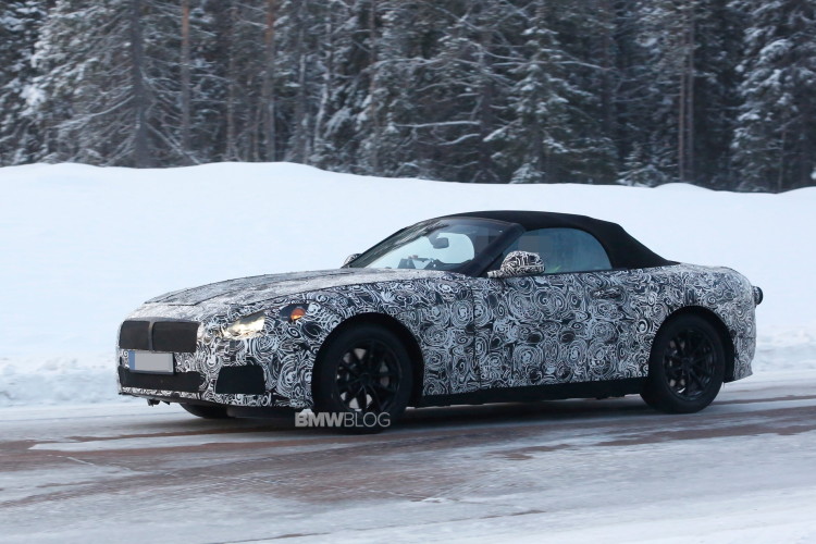 BMW Z5 caught winter testing in Sweden