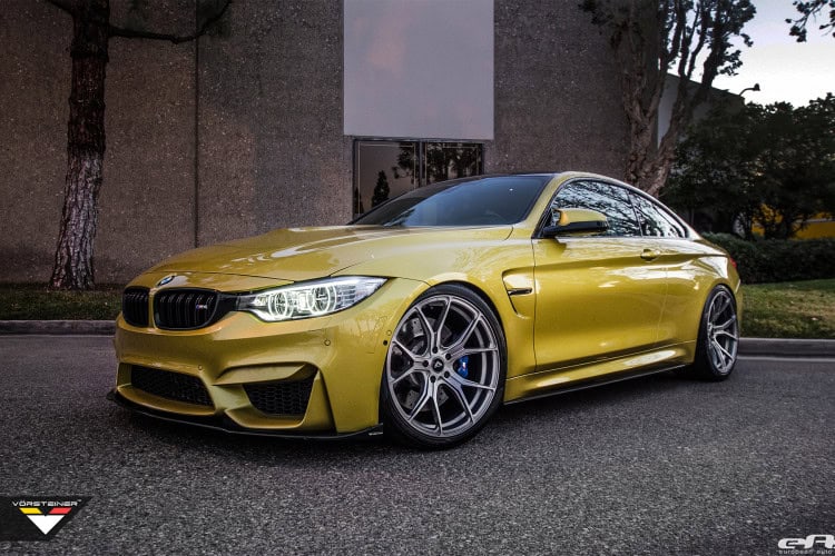 Austin Yellow BMW F82 M4 By European Auto Source