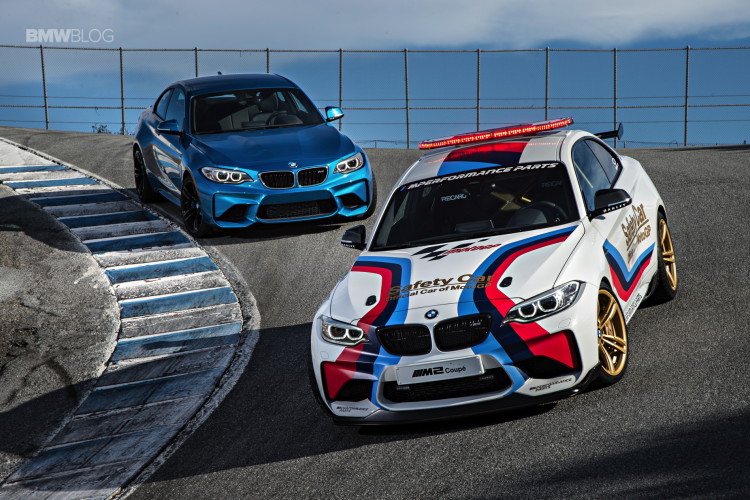 BMW M2 MotoGP Safety Car at Laguna Seca