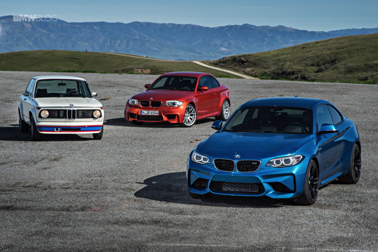 Top Gear drives BMW M2 vs 1M Coupe vs E30 M3 vs 2002 Turbo