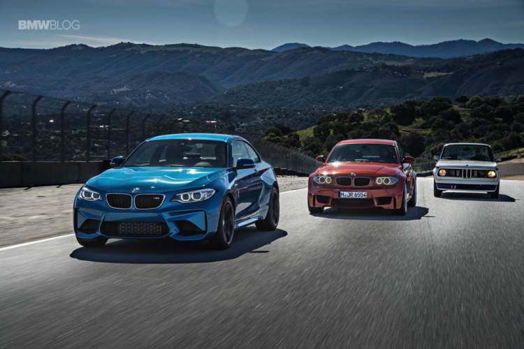 BMW 2002 tii Turbo vs. BMW M2 vs BMW 1M
