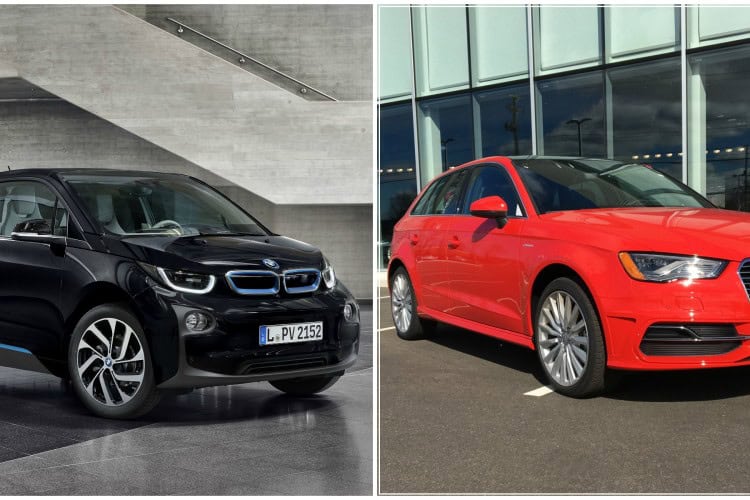 BMW i3 REx vs Audi A3 e-tron