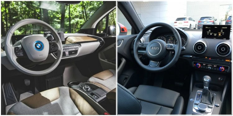 BMW i3 vs Audi A3 e-tron1