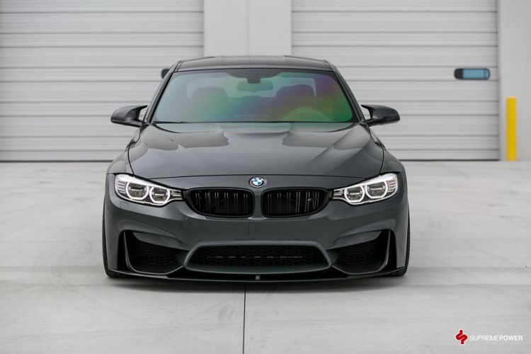 BMW F80 M3 in Grigio Telesto modded by Supreme Power