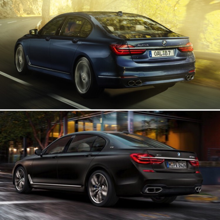 BMW M760Li vs Alpina B7