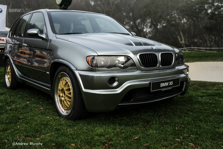 The special BMW X5 Le Mans Concept displayed at Amelia Island Concours event