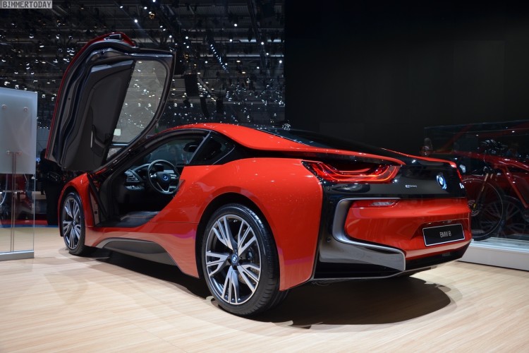 2016 Geneva Motor Show: BMW i8 Protonic Red Edition makes world debut