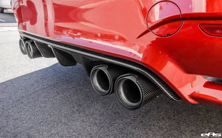 Sakhir Orange BMW M4 With M Performance Goodies