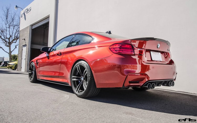 Sakhir Orange BMW M4 With M Performance Goodies