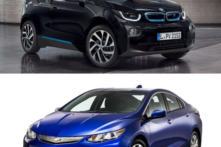 BMW i3 REx vs Chevy Volt