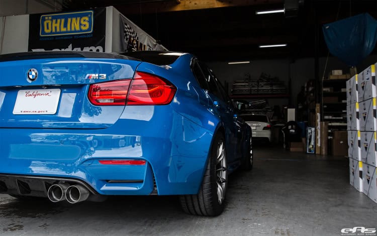Laguna Seca Blue BMW M3