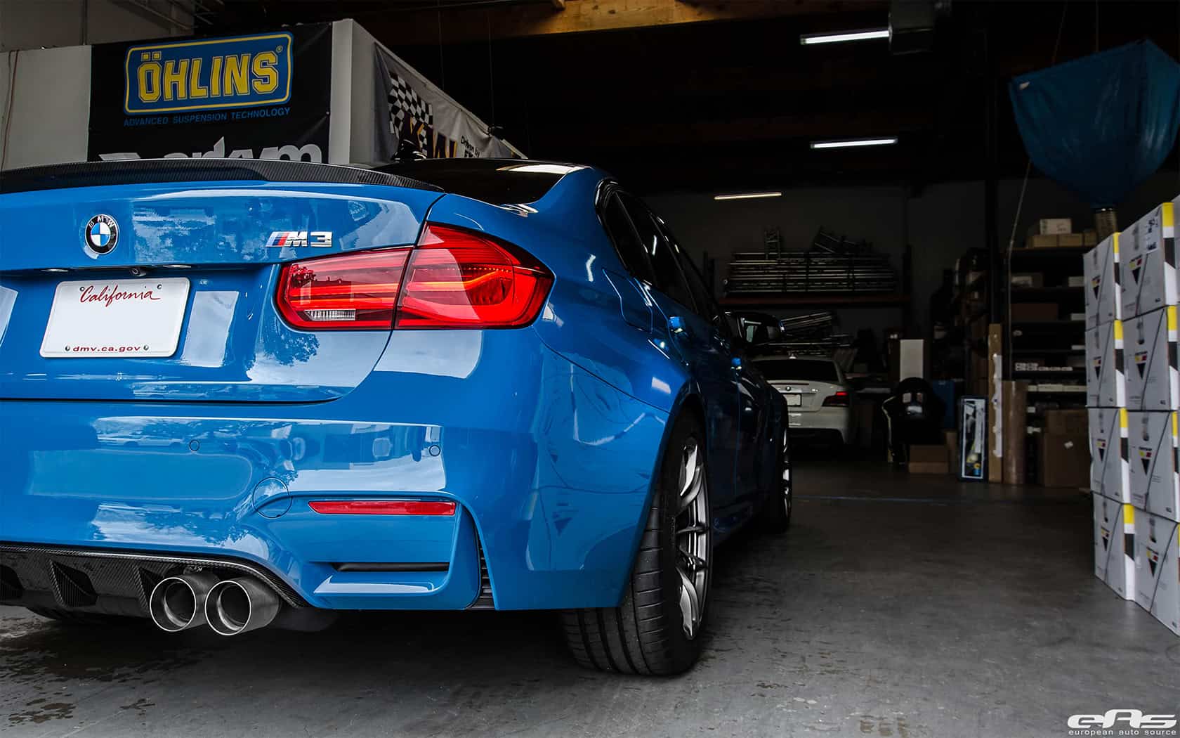 Laguna Seca Blue BMW M3