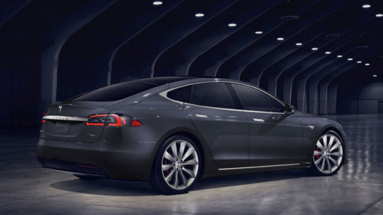 Tesla Model S refresh rear