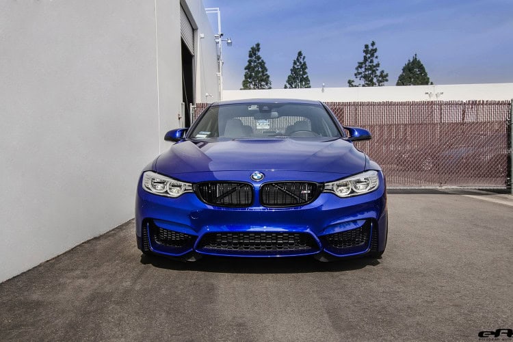 Subtle Modifications For A San Marino Blue BMW M3