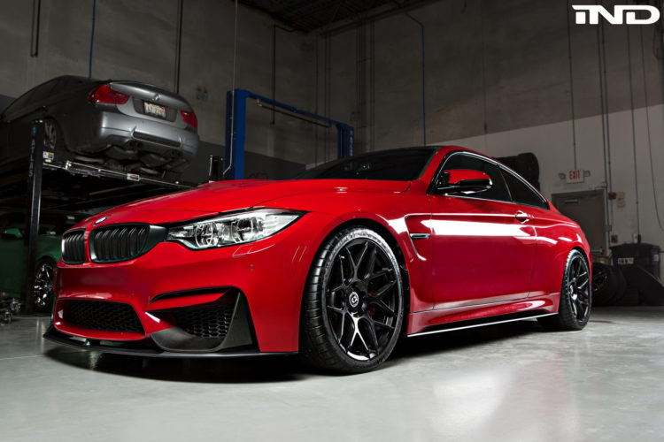 A Clean Imola Red BMW F82 M4 Project