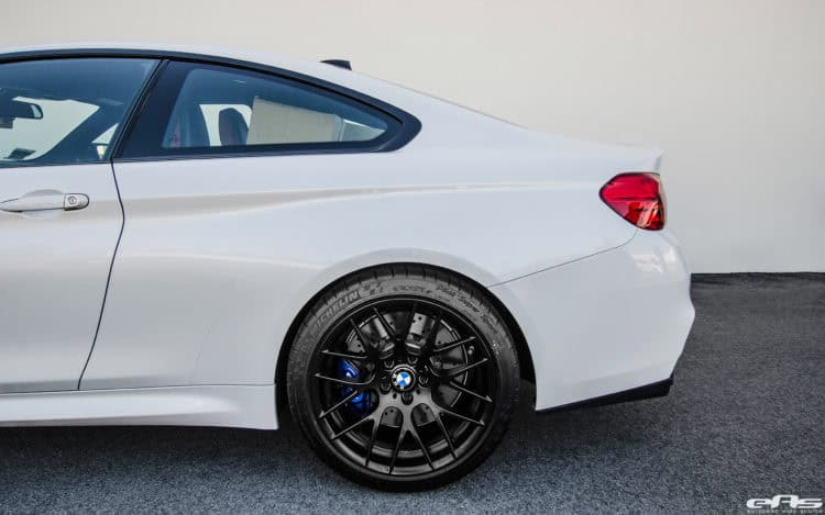 BMW M4 With Akrapovic, Carbon Fiber And Aftermarket Wheels