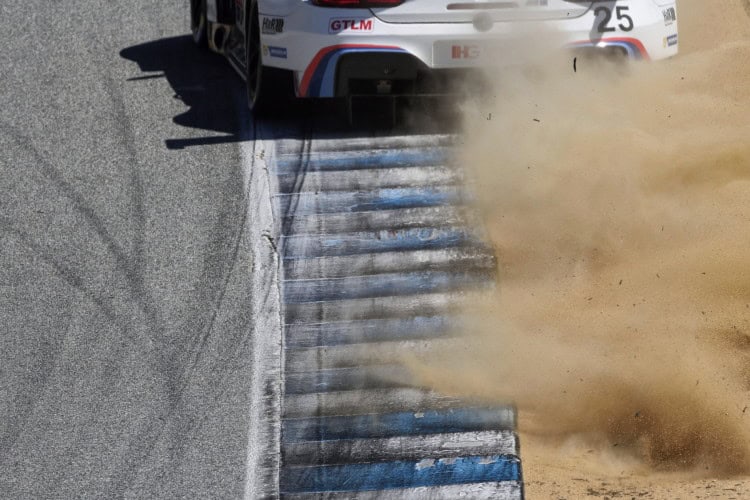 BMW Team RLL finished ninth and tenth at Laguna Seca