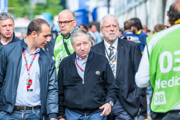 Jean Todt at the Formula E ePrix in Berlin in 2016