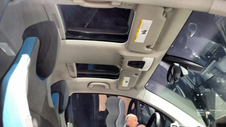 The 94 Ah 2017 i3 will finally have a moonroof option. It will be available for $1,000 on both BEV and REx cars. It will not, however be offered as an option on the 60 Ah i3.