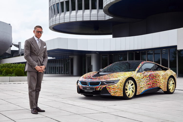 Garage Italia Customs brings their special i8 to BMW in Munich