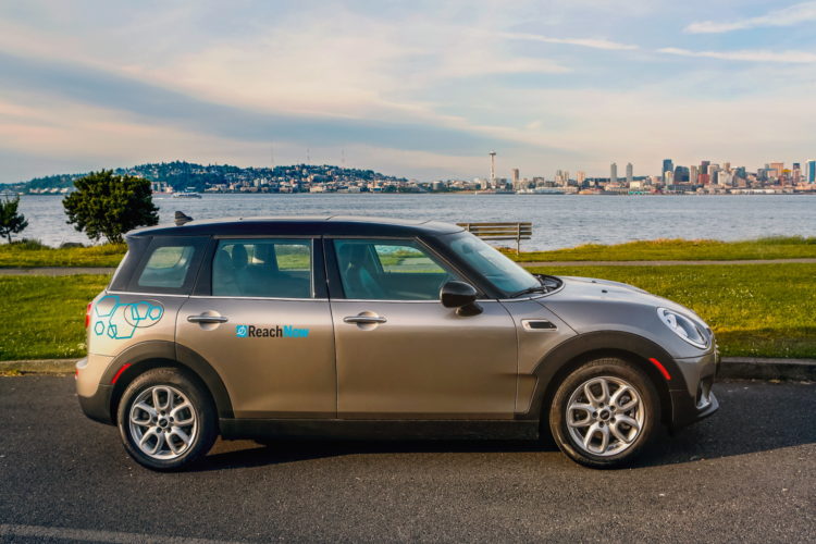You Can Now Rent Out Your MINI Through ReachNow in Seattle