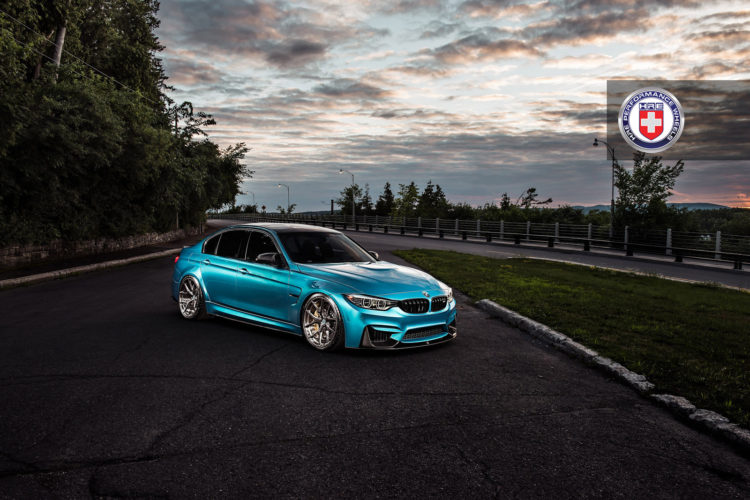 Atlantis Blue BMW M3 Looks Perfect In This Photoshoot