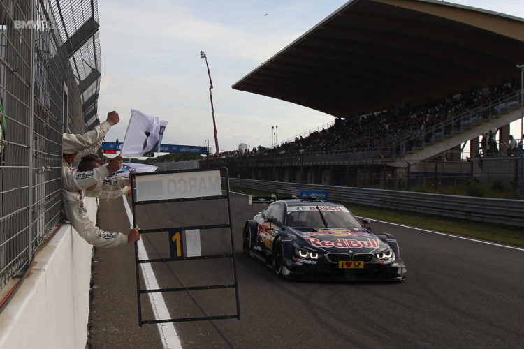 Second place for Marco Wittmann in the Red Bull BMW M4 DTM in Zandvoort