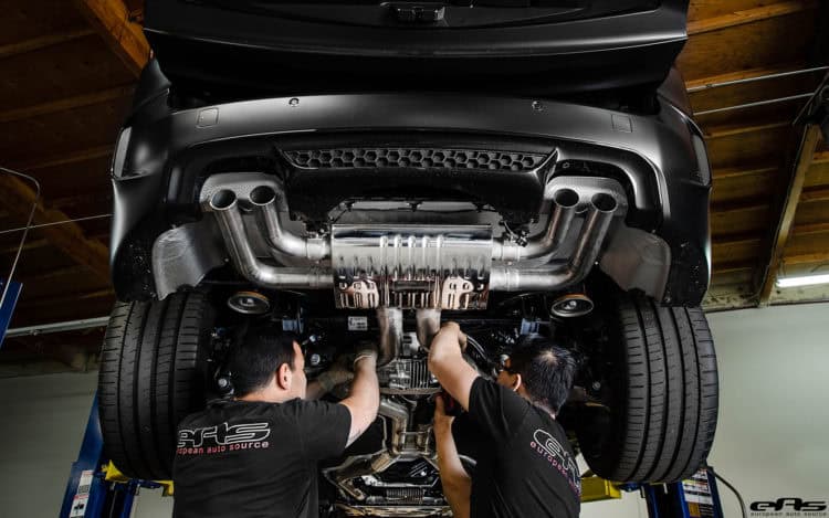 Matte Black BMW X5 M Gets Some Aftermarket Goodies Installed