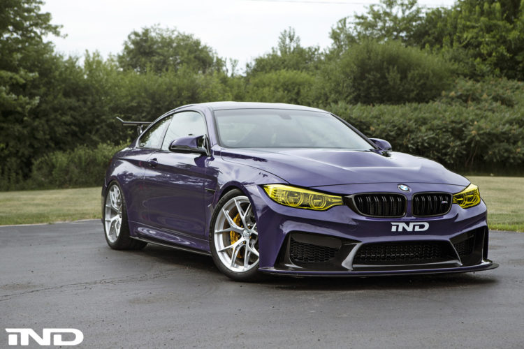 Ultraviolet Purple BMW M4 Build By IND Distribution