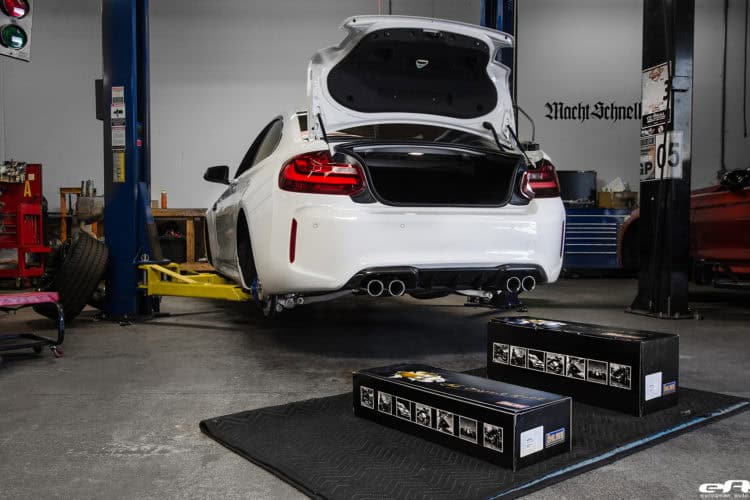 2016 Alpine White F87 M2 Gets An Ohlins Road And Track Suspension Upgrade
