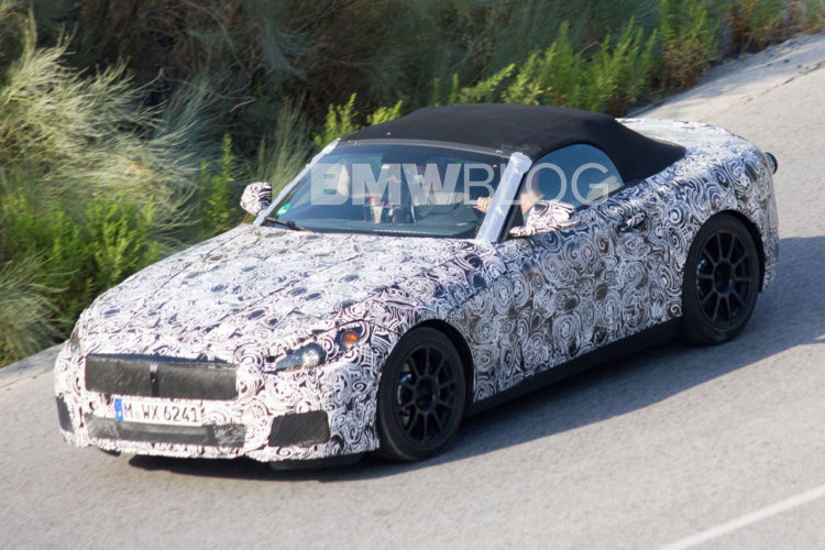 SPIED: BMW Z4 caught testing at the Nurburgring