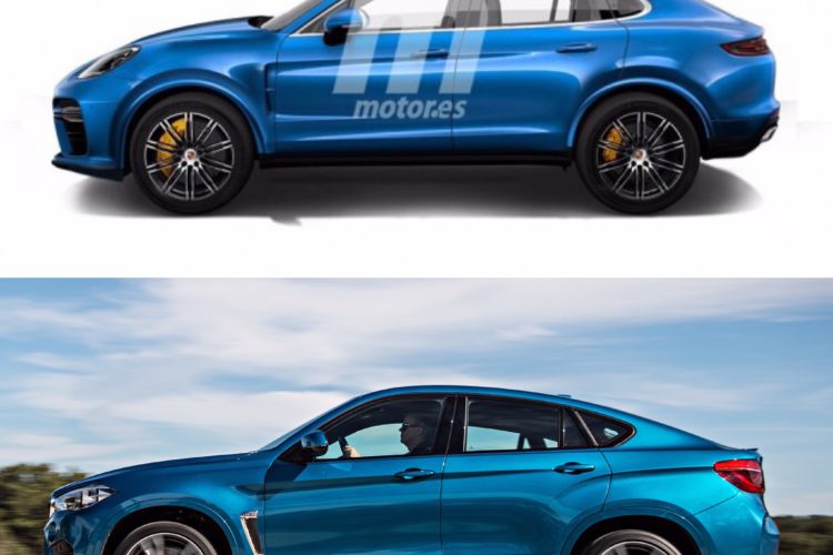 Porsche Cayenne Coupe officially coming to take on BMW X6