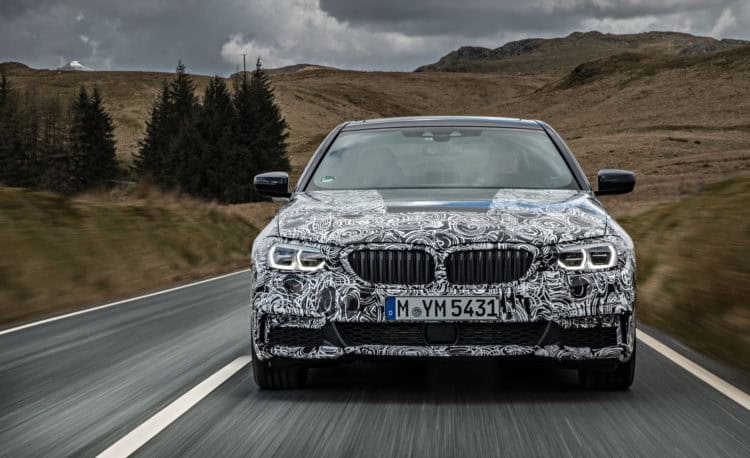 2018 BMW 5-series prototype