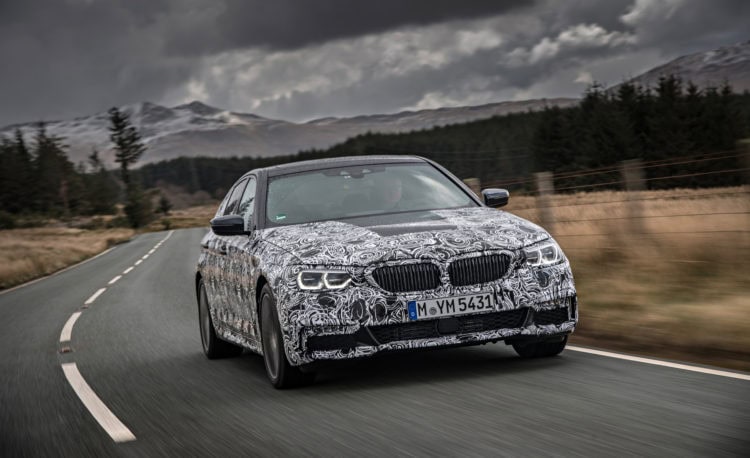 2018 BMW 5-series prototype