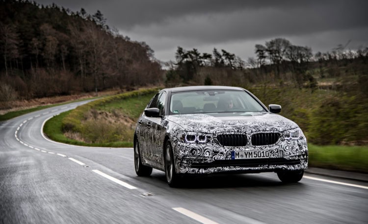 2018 BMW 5-series prototype